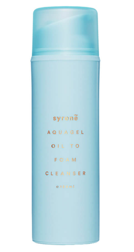 Syrene Aquagel Oil to Foam Cleanser (Photo via Syrene)