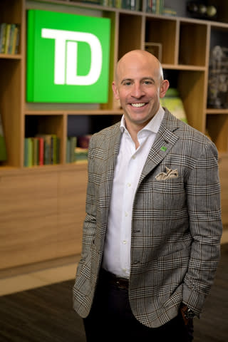 Matthew Boss, Head of U.S. Consumer Banking at TD Bank. Photo Credit: Gary Horn for TD Bank.