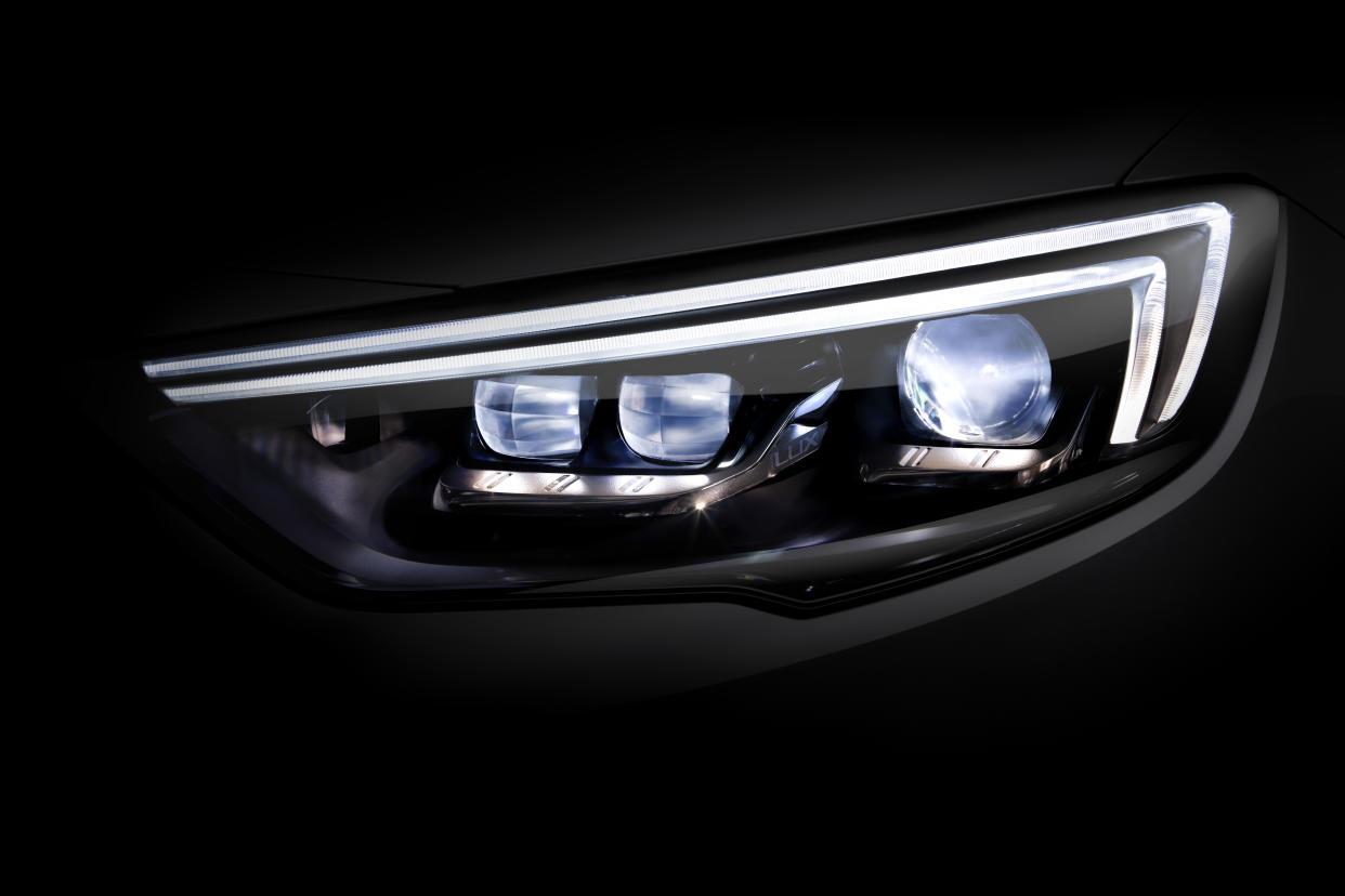 LED daytime running lights give a distinctive look