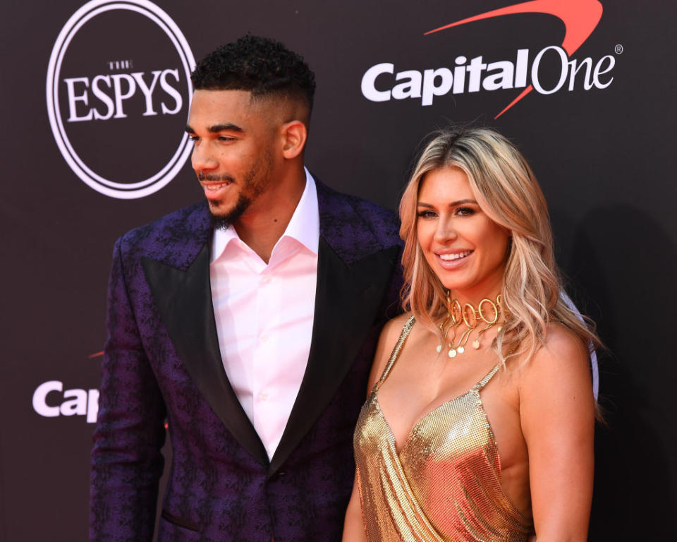 Sharks forward Evander Kane is asking for full custody of his daughter after his ex-wife, Anna, allegedly lied about the status of her pregnancy for months. (Getty)
