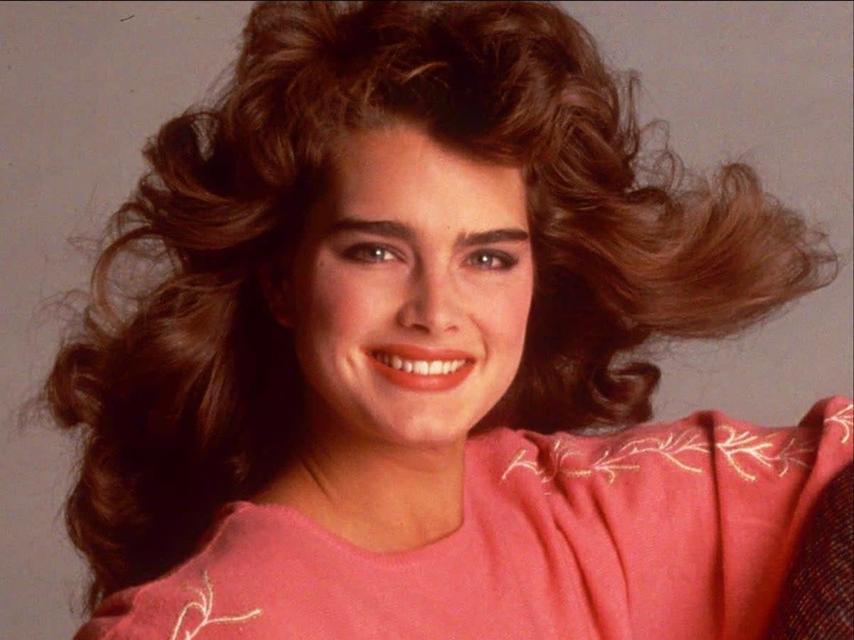 Brooke Shields in 1983 around the time that ‘Time’ magazine declared she had the ‘the 80s look’  (Skyline/Shutterstock)