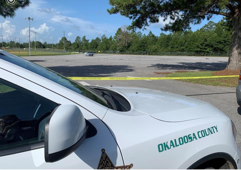 Three people have been arrested and charged in connection with a vehicle burglary near Crestview. The Okaloosa County Sheriff's Office believes the burglary is connected with a shots fired report in the same neighborhood.