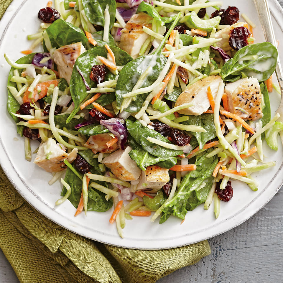 Chicken-Broccoli Salad with Buttermilk Dressing