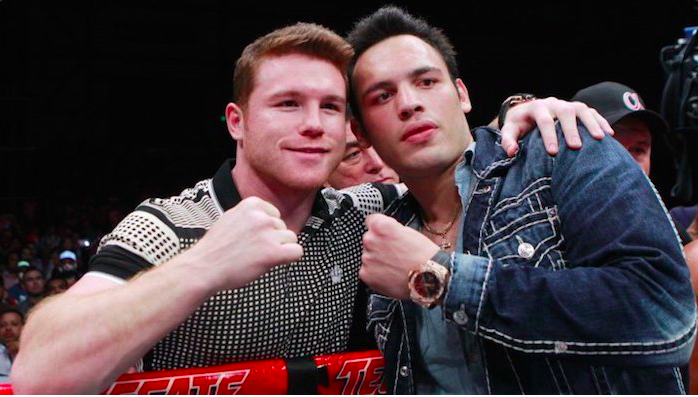 Canelo y chávez Jr. Twitter ‏@referee_mex