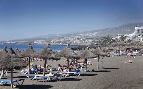 At one point, the plane was re-routed to Tenerife - Credit: DESIREE MARTIN/AFP/Getty Images