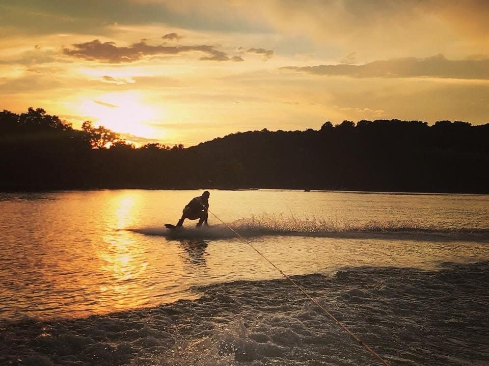 Wakeboarding is a popular activity at Table Rock Lake. The weather looks perfect for it this Labor Day weekend.