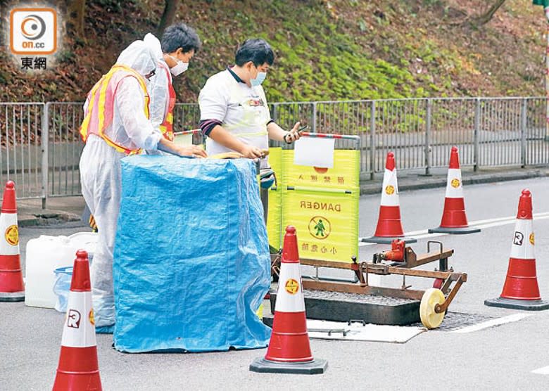 邨內衞生情況欠佳，居民怨聲載道。