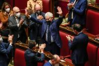 Italian President Mattarella is re-elected for second term