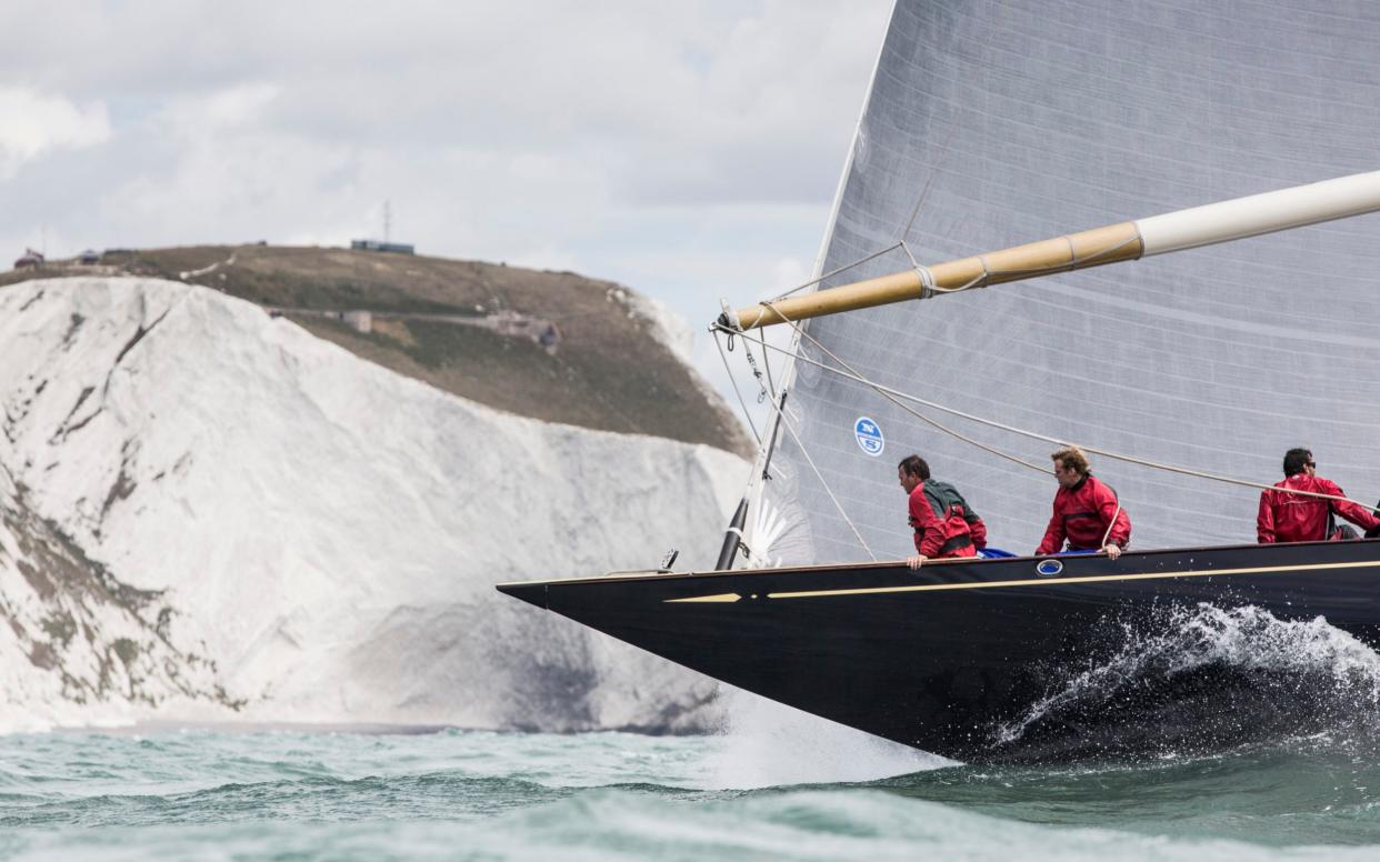 The J-Class boat design is an icon of America's Cup history - Lloyd Images