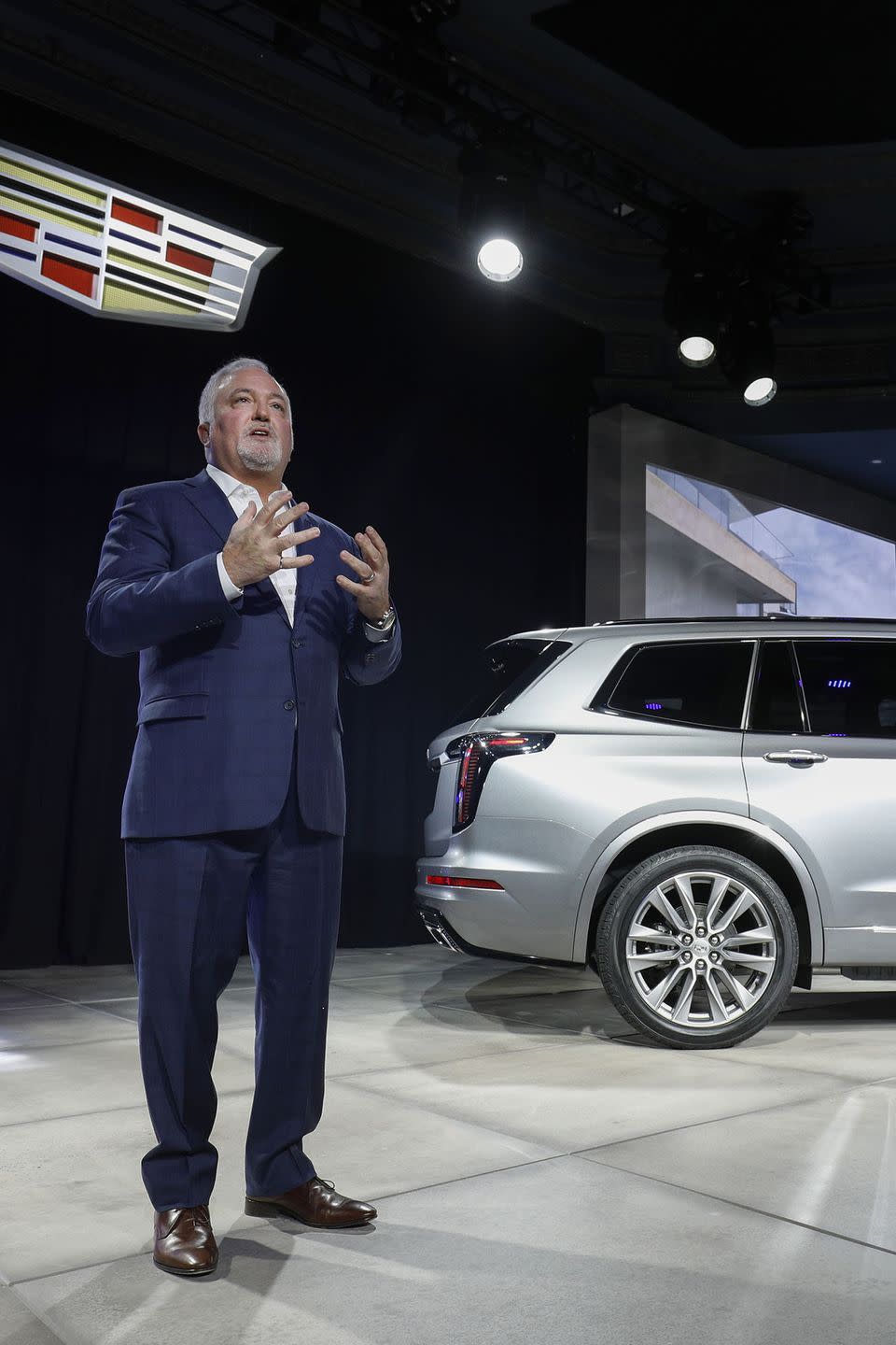 General Motors Cadillac Holds Media Event Ahead Of Start Of North American International Auto Show