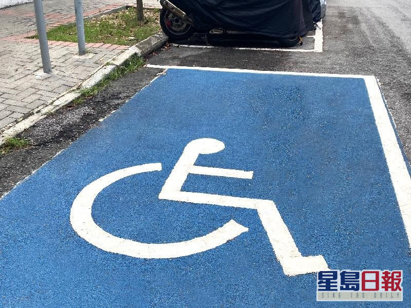 申訴公署主動調查路旁殘疾人士泊車位使用情況。 政府圖片
