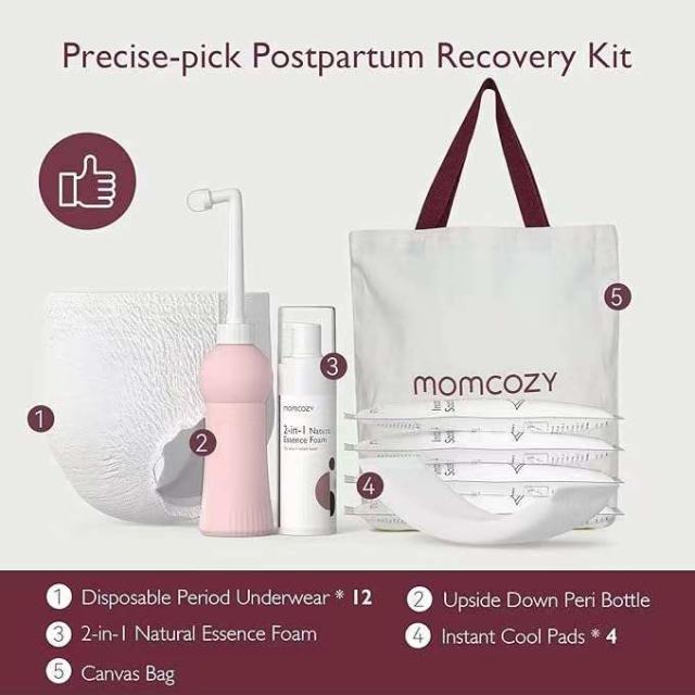 The New Mom's Essential Kit: Momcozy Postpartum Recovery Kit