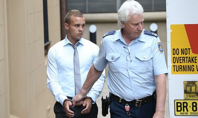 Kieran Loveridge is serving 14 years in prison for manslaughter. Photo: AAP