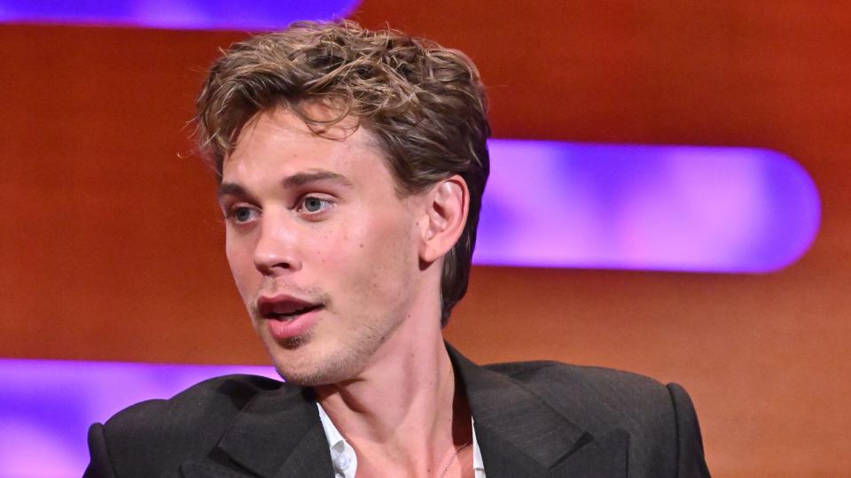 Austin Butler opened up about his Elvis accent on The Graham Norton Show. (PA Wire)