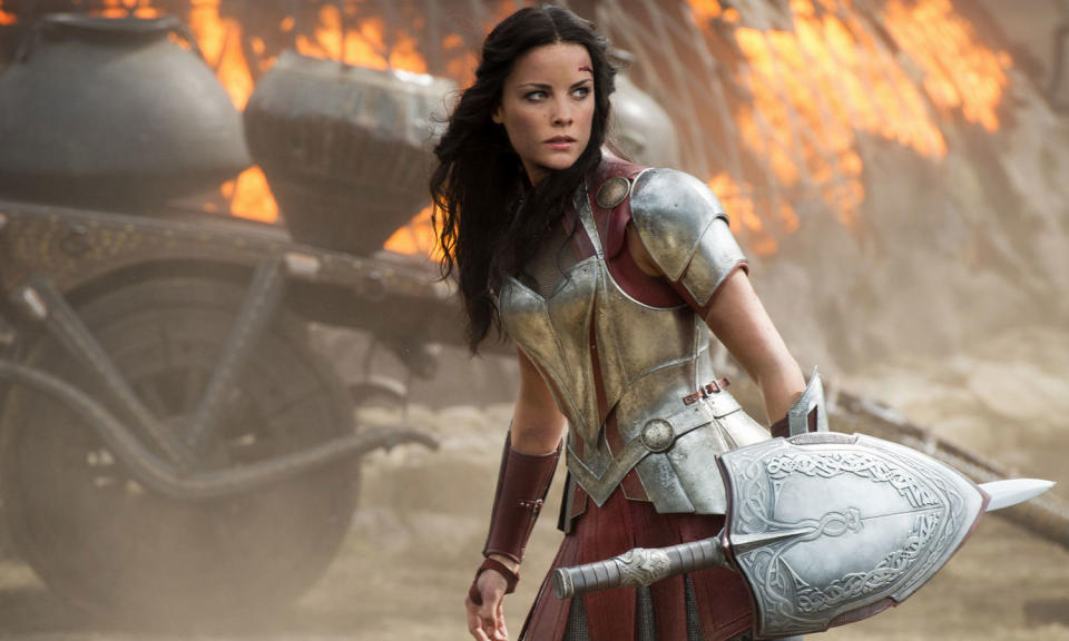 After sitting out Ragnarok, Jaimie Alexander is back as Lady Sif. (Marvel/Disney)