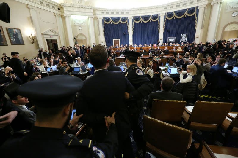 House Judiciary Committee holds evidenciary hearing on Trump impeachment inquiry on Capitol Hill in Washington