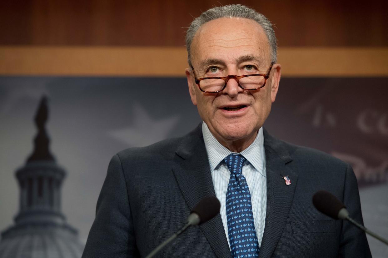 The senator's office said he was the victim of fake sexual harassment allegations. (Photo: SAUL LOEB via Getty Images)