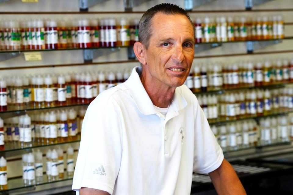 Jeff Kathman is the owner of Cincy Vapors in Fairfield. He’s proud of the fact his stores have never had any violations. You must be 21 or older to enter or purchase anything in the store.