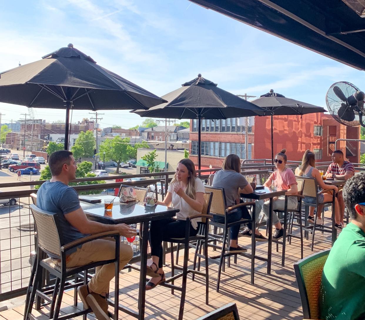 Novak's Tavern & Patio offers great views.