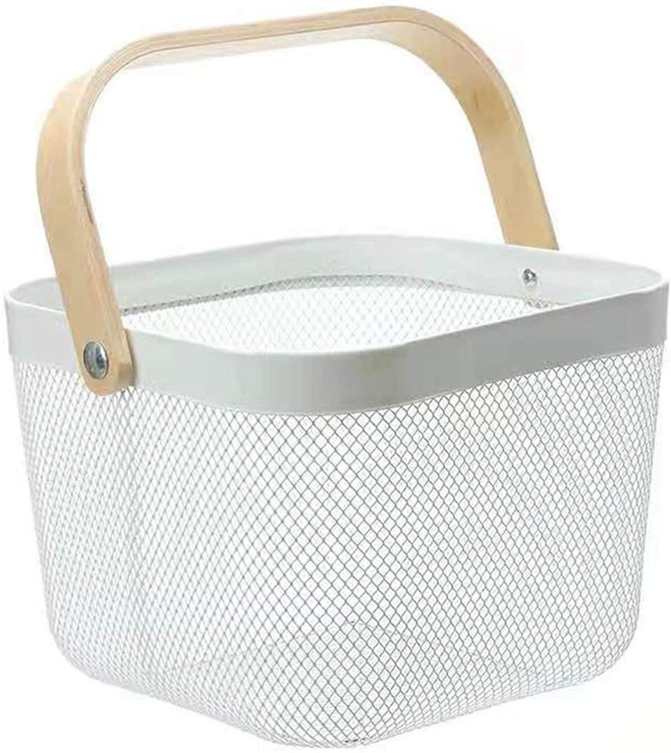 AJIODA Metal Mesh Steel Baskets, $35.57