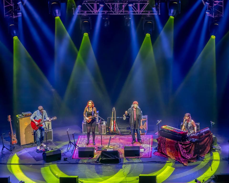 "David Crosby & The Lighthouse Band Live at the Capitol Theatre" was recorded in December 2018 in Port Chester, N.Y.