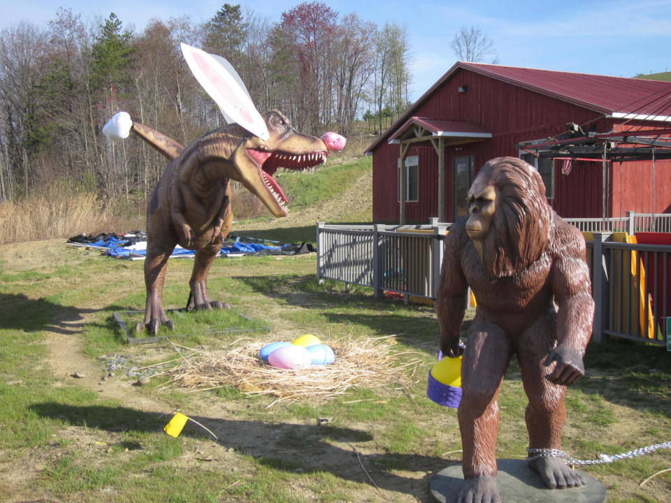 The Keystone State boasts 100 Bigfoot sightings. Also whatever is going on in this picture.