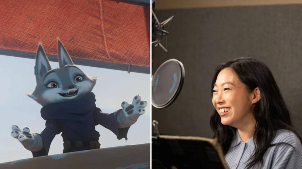 Awkwafina voices Zhen the Fox in "Kung Fu Panda 4" (Universal/DreamWorks)