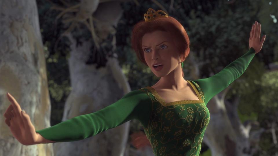 Fiona’s hard-hitting Matrix homage in Shrek