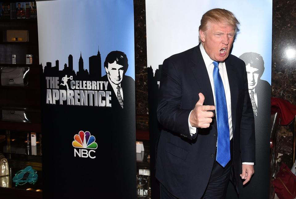 Donald Trump attends a ‘Celebrity Apprentice' red carpet event at Trump Tower on February 3, 2015 in New York City (Getty Images)