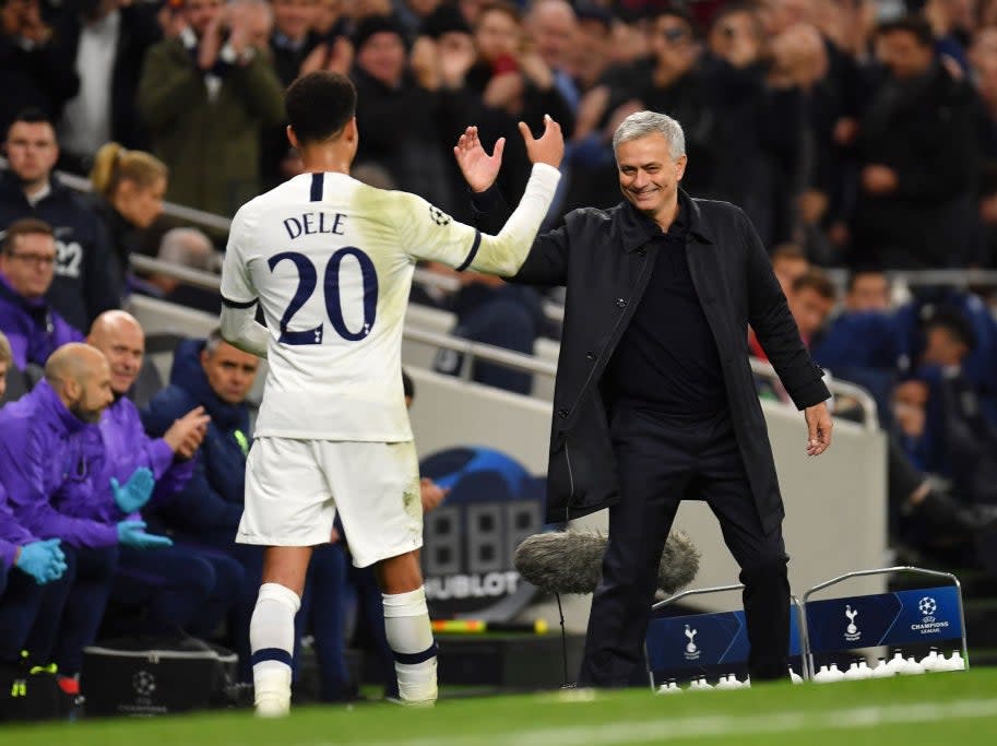 Dele Alli initially experienced success under Jose MourinhoGetty Images