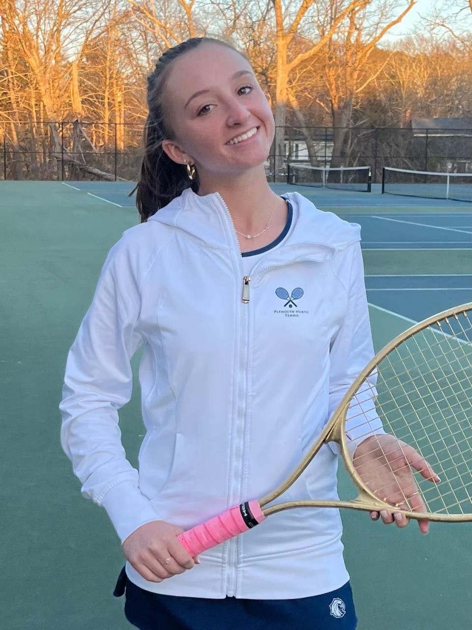Ava Boyajian of Plymouth North High has been named to The Patriot Ledger/Enterprise Girls Tennis All-Scholastic Team.