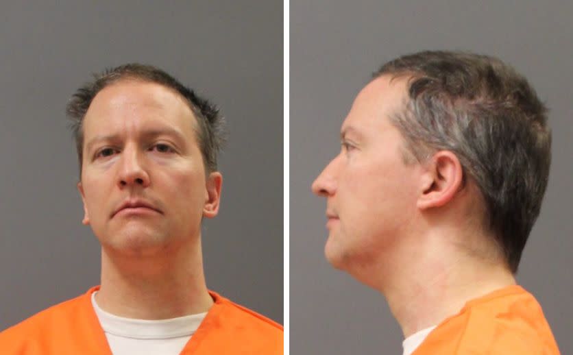 Derek Chauvin's prison system mugshot was taken Tuesday after a jury convicted him of three counts in the May 25, 2020, murder George Floyd. (Photo: Minnesota Department of Corrections)