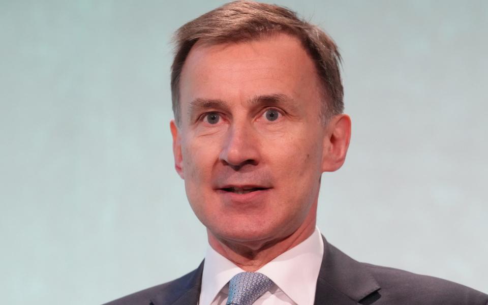 Jeremy Hunt, the Chancellor