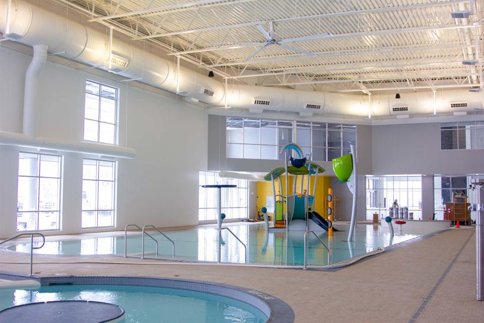 Single-visit passes to Holland Aquatic Center include preschool splash time, family splash time, access to the fitness room and — of course — access to the pools.