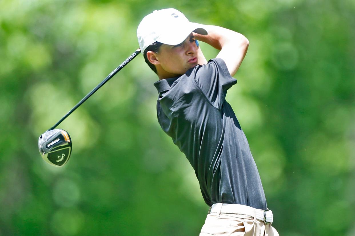 Prout freshman Rocco Capalbo turned many eyes with his play on the golf course this spring.