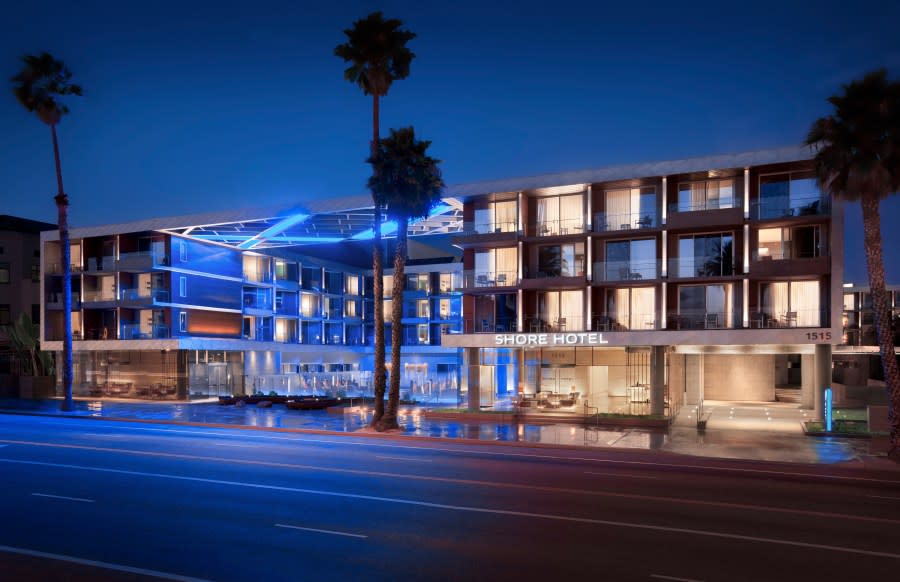 Shore Hotel in Santa Monica is shown in this undated photo. The hotel was named the top hotel in the U.S. by TripAdvisor in May 2024. (Shore Hotel)