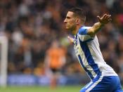 Brighton one game away from Premier League thanks to Anthony Knockaert double