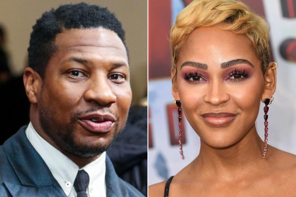 Joi Pearson Photography/WireImage, Albert L. Ortega/Getty  Jonathan Majors and Meagan Good