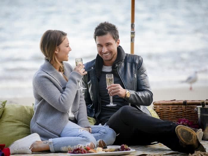 Back in 2015, Michael had his heart broken by Sam Frost on The Bachelorette. Source: Ten