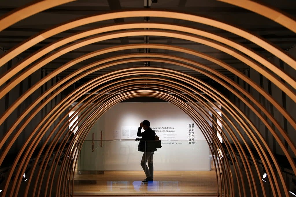 Japan Murakami Library (Copyright 2021 The Associated Press. All rights reserved)