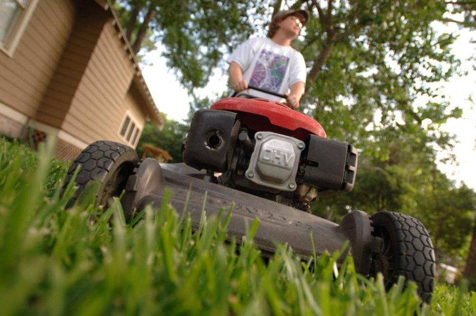 The endless mowing season is almost over.