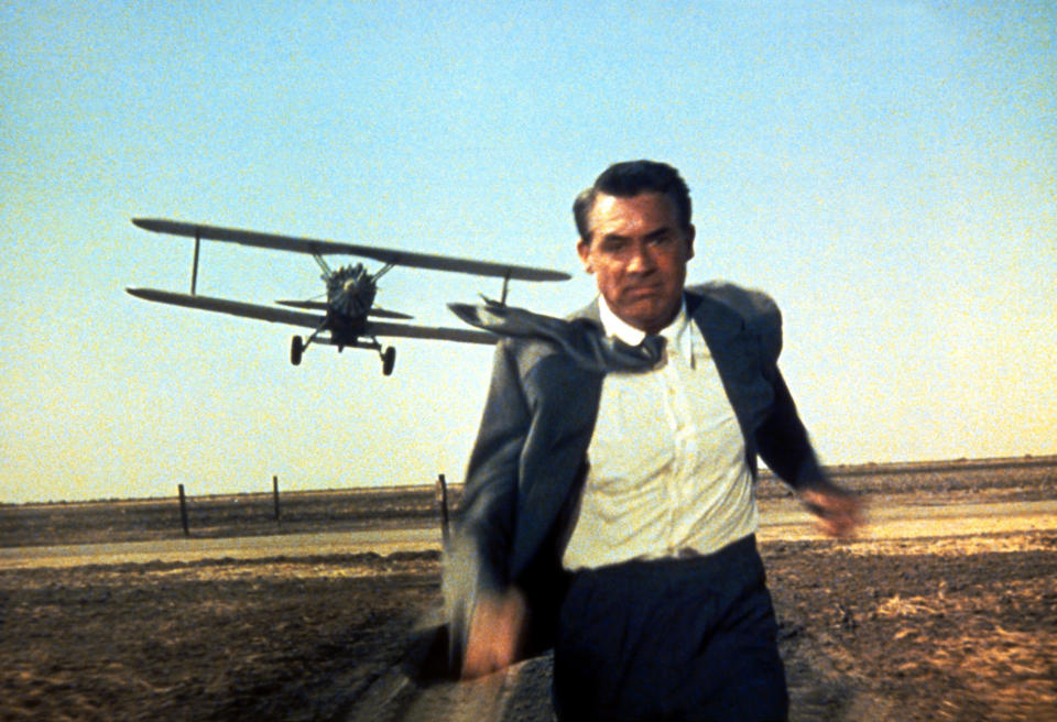 Cary Grant in "North by Northwest"