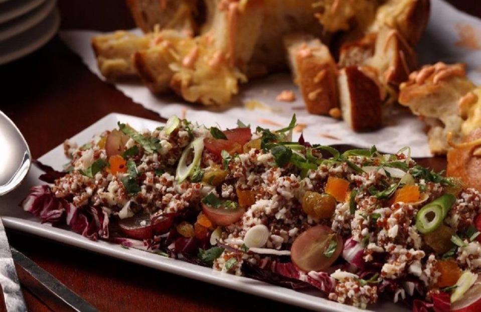 Cauliflower Radicchio Salad