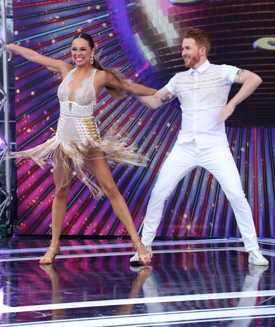 Katya and Neil dancing in this year's launch show (Getty Images)