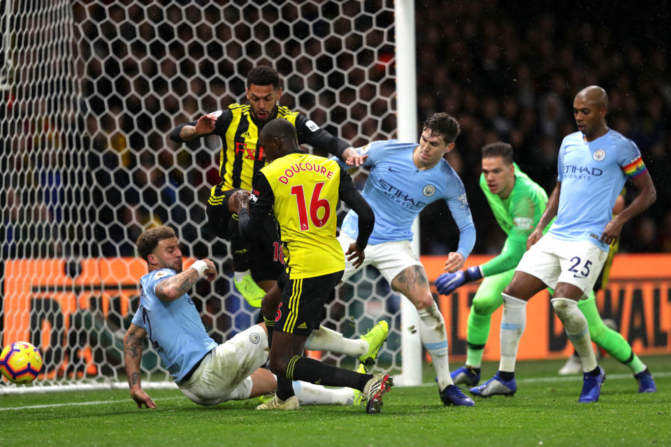 Doucoure gave Watford hope with his late goal