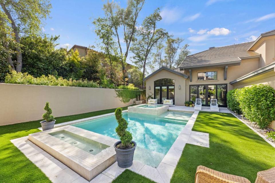 Ben McLemore built the pool after buying the home.