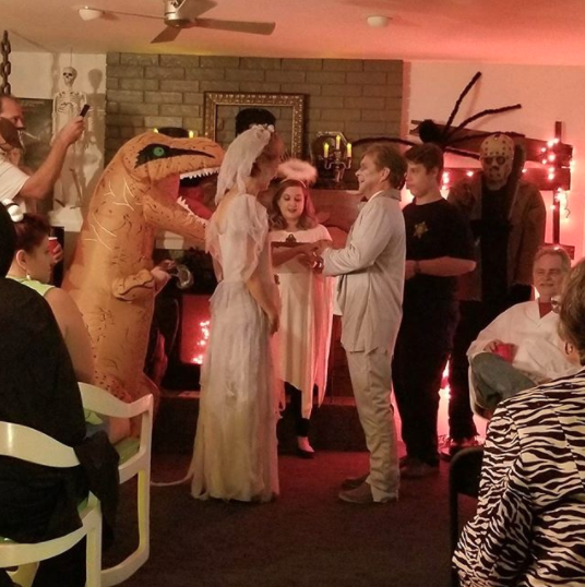 #Halloweddings