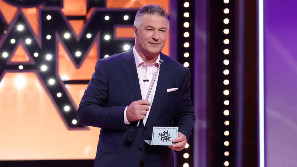 Alec Baldwin hosting "Match Game"<p>ABC</p>