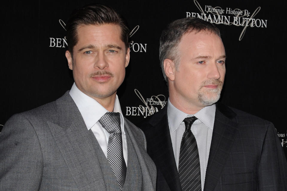Reunited: Brad Pitt and David Fincher are set to collaborate on the World War Z sequel: Pascal Le Segretain/Getty Images