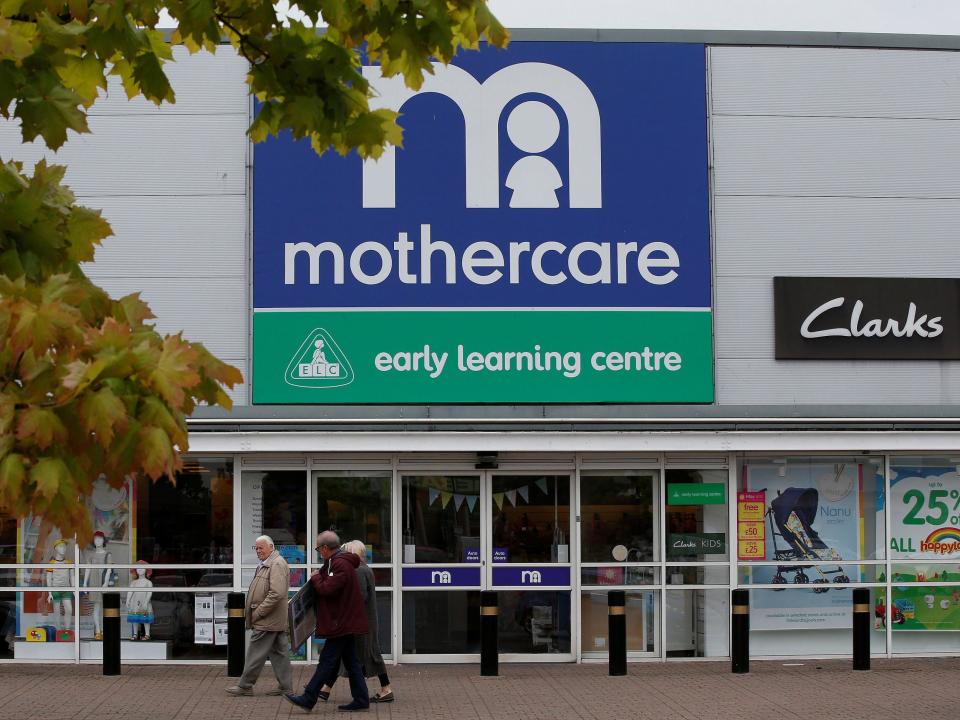 Mothercare is to close 50 shops across the UK: Reuters